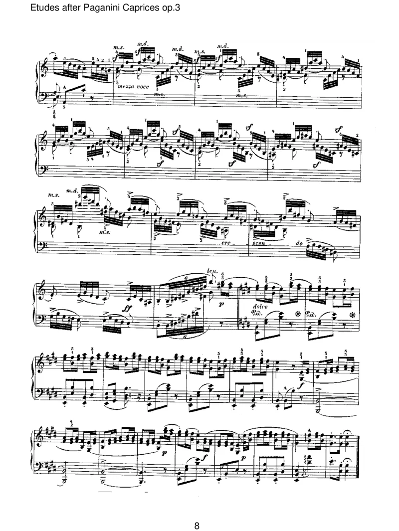 EtudesafterPaganiniCapricesop.3_一万首著名钢琴曲谱哈农贝多芬合集视频教学电子版高清无水印可打印_1古典钢琴知名音乐家谱_舒曼钢琴谱全集_RobertSchumann罗伯特&middot;舒曼(1810-1856)