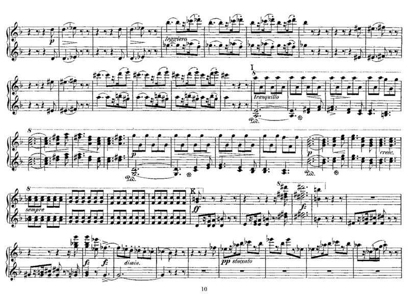 InAutumn(4Hands)_一万首著名钢琴曲谱哈农贝多芬合集视频教学电子版高清无水印可打印_1古典钢琴知名音乐家谱_格里格钢琴谱全集_四手联弹