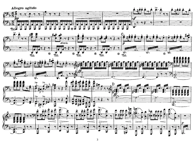 InAutumn(4Hands)_一万首著名钢琴曲谱哈农贝多芬合集视频教学电子版高清无水印可打印_1古典钢琴知名音乐家谱_格里格钢琴谱全集_四手联弹