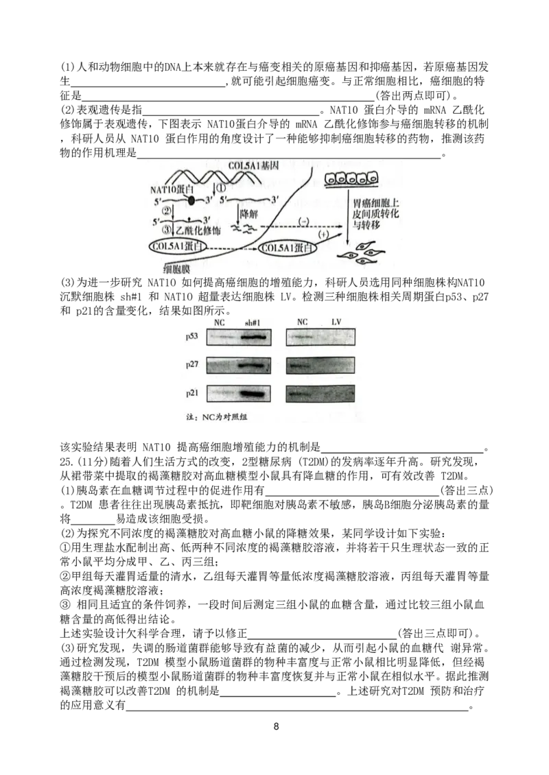 山东省潍坊市2024届高三上学期期中考试生物(1)_2023年11月_01每日更新_23号_2024届山东省潍坊市高三上学期期中考试