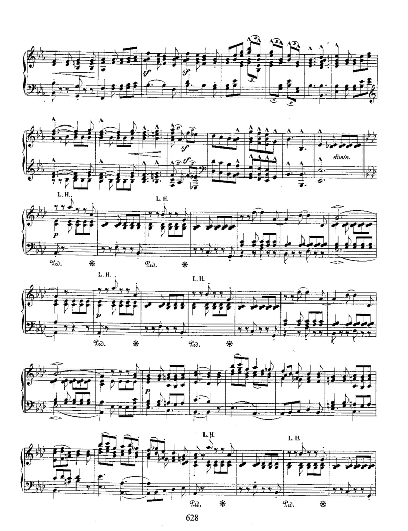 Schumann-Waldscenen(ForestScenes),Op.82_一万首著名钢琴曲谱哈农贝多芬合集视频教学电子版高清无水印可打印_1古典钢琴知名音乐家谱_舒曼钢琴谱全集_WORKS