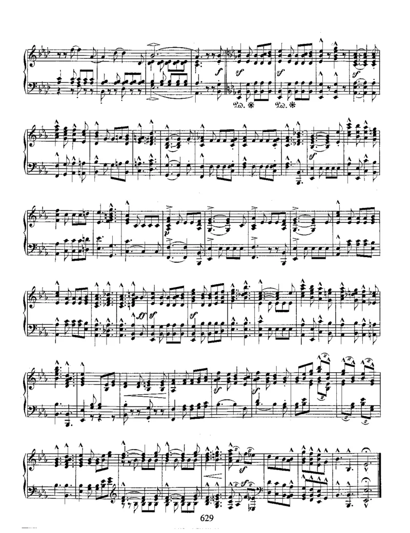 Schumann-Waldscenen(ForestScenes),Op.82_一万首著名钢琴曲谱哈农贝多芬合集视频教学电子版高清无水印可打印_1古典钢琴知名音乐家谱_舒曼钢琴谱全集_WORKS