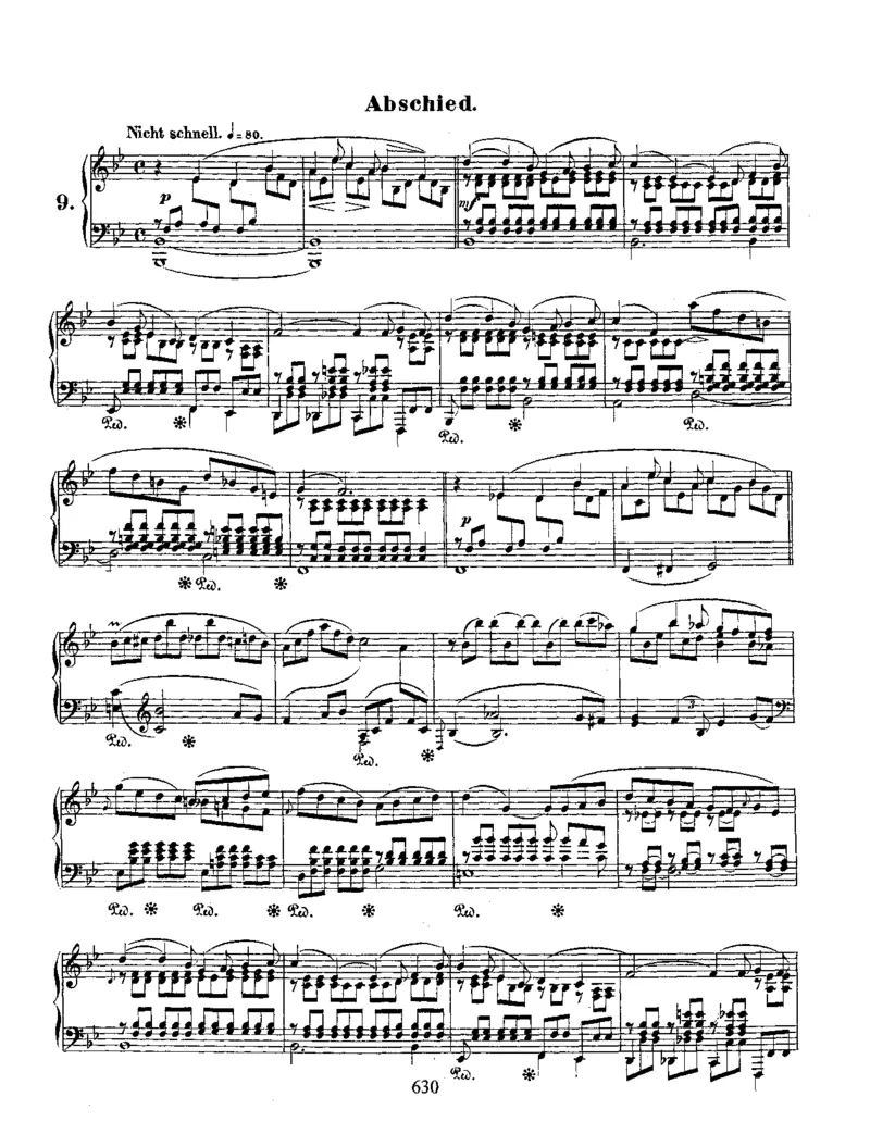 Schumann-Waldscenen(ForestScenes),Op.82_一万首著名钢琴曲谱哈农贝多芬合集视频教学电子版高清无水印可打印_1古典钢琴知名音乐家谱_舒曼钢琴谱全集_WORKS