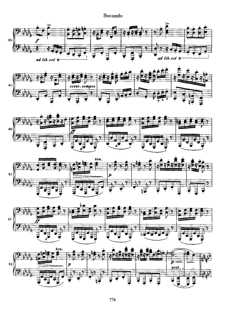 HungarianDanceNo15inBb_一万首著名钢琴曲谱哈农贝多芬合集视频教学电子版高清无水印可打印_1古典钢琴知名音乐家谱_勃拉姆斯钢琴谱全集_匈牙利舞曲四手联弹版