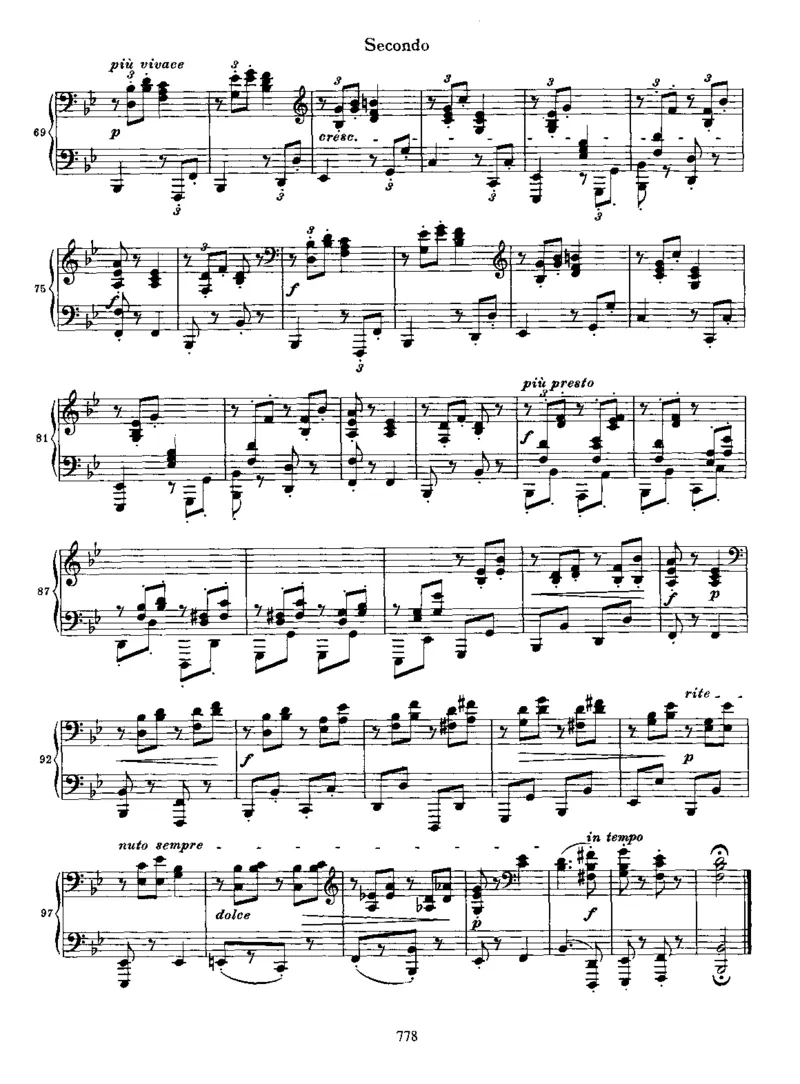 HungarianDanceNo15inBb_一万首著名钢琴曲谱哈农贝多芬合集视频教学电子版高清无水印可打印_1古典钢琴知名音乐家谱_勃拉姆斯钢琴谱全集_匈牙利舞曲四手联弹版