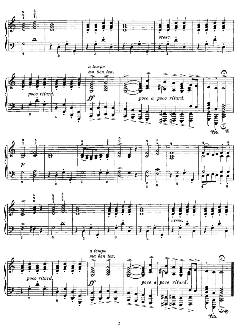 LyricPieces,Op68_一万首著名钢琴曲谱哈农贝多芬合集视频教学电子版高清无水印可打印_1古典钢琴知名音乐家谱_格里格钢琴谱全集_LyricPieces