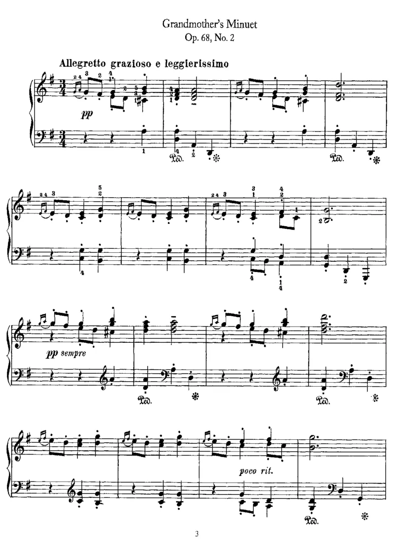 LyricPieces,Op68_一万首著名钢琴曲谱哈农贝多芬合集视频教学电子版高清无水印可打印_1古典钢琴知名音乐家谱_格里格钢琴谱全集_LyricPieces