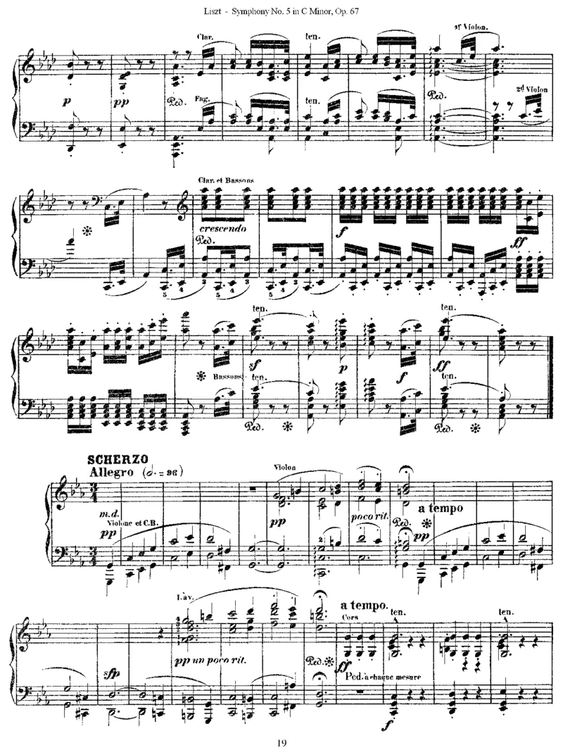 Liszt-Beethoven-Symphony-5_一万首著名钢琴曲谱哈农贝多芬合集视频教学电子版高清无水印可打印_1古典钢琴知名音乐家谱_超高难度钢琴谱