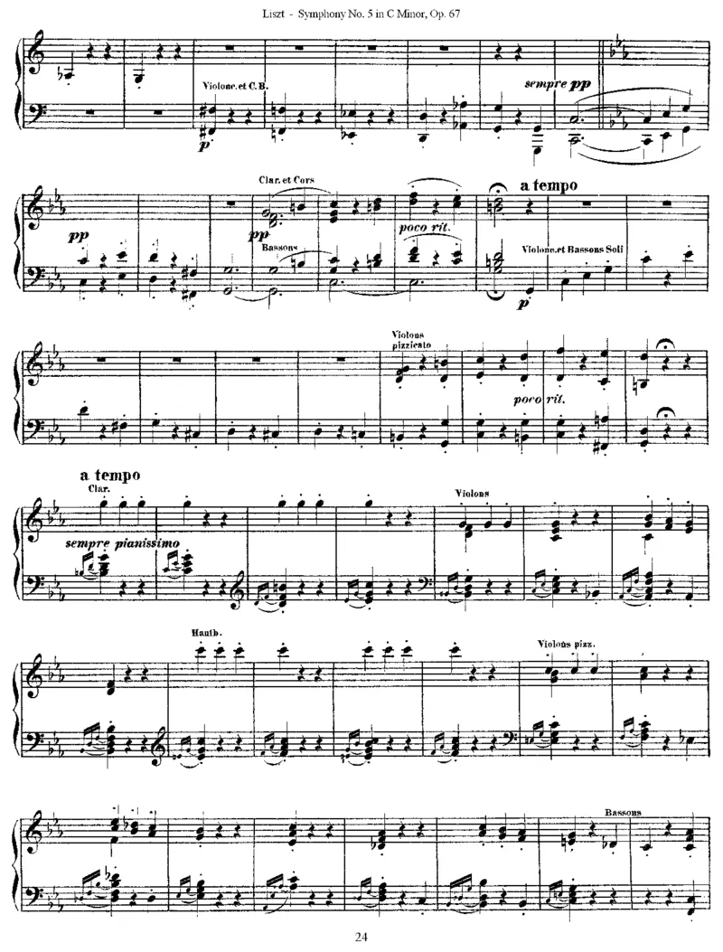 Liszt-Beethoven-Symphony-5_一万首著名钢琴曲谱哈农贝多芬合集视频教学电子版高清无水印可打印_1古典钢琴知名音乐家谱_超高难度钢琴谱