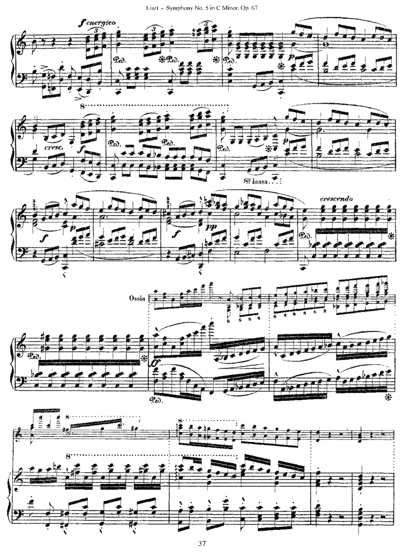 Liszt-Beethoven-Symphony-5_一万首著名钢琴曲谱哈农贝多芬合集视频教学电子版高清无水印可打印_1古典钢琴知名音乐家谱_超高难度钢琴谱