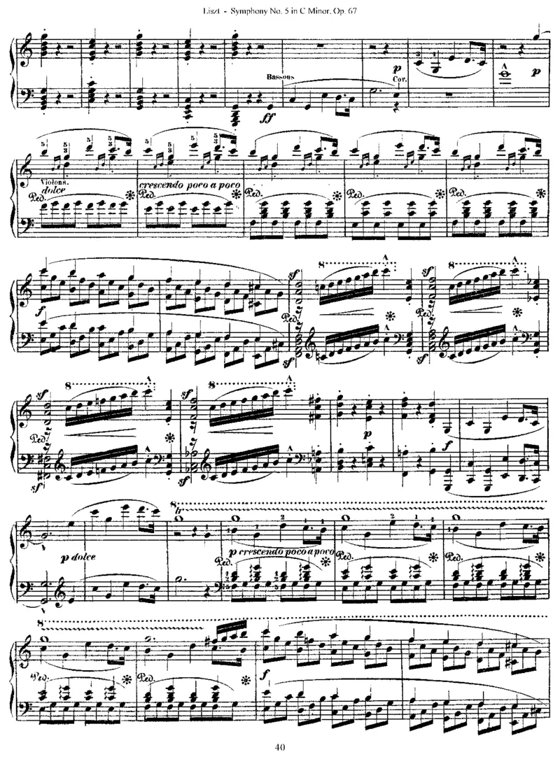 Liszt-Beethoven-Symphony-5_一万首著名钢琴曲谱哈农贝多芬合集视频教学电子版高清无水印可打印_1古典钢琴知名音乐家谱_超高难度钢琴谱