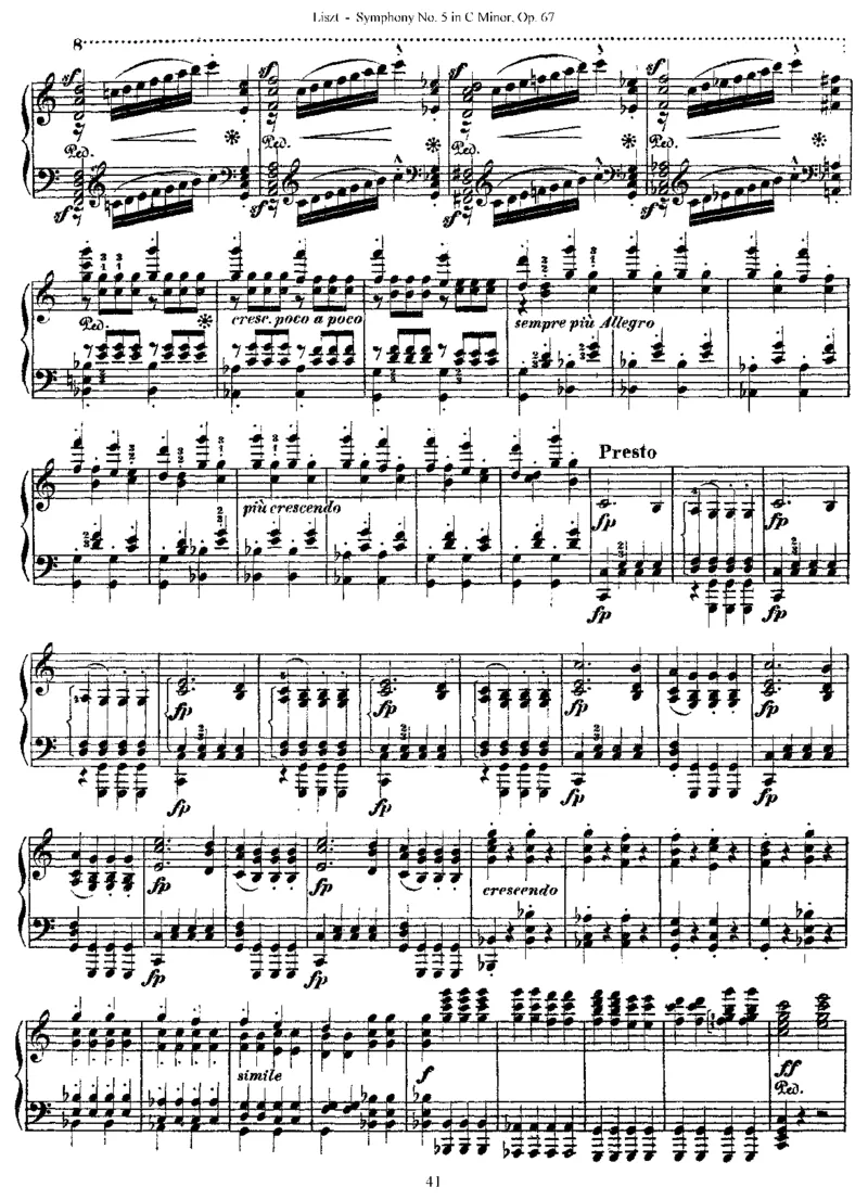 Liszt-Beethoven-Symphony-5_一万首著名钢琴曲谱哈农贝多芬合集视频教学电子版高清无水印可打印_1古典钢琴知名音乐家谱_超高难度钢琴谱