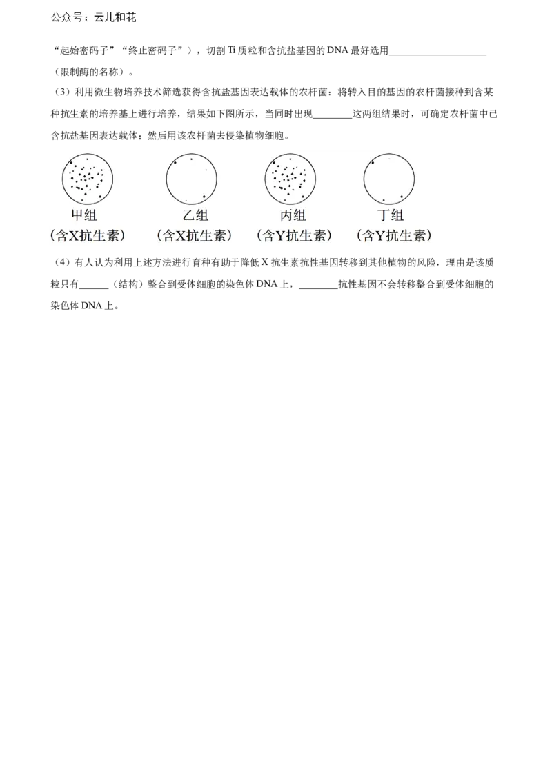 广东省湛江市2023-2024学年高二下学期期末考试生物Word版含解析_2024-2025高二（7-7月题库）_2024年07月试卷_0730广东省湛江市2023-2024学年高二下学期期末考试