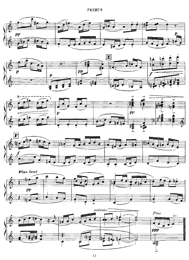 EnHabitdeCheval(4Hands)_一万首著名钢琴曲谱哈农贝多芬合集视频教学电子版高清无水印可打印_1古典钢琴知名音乐家谱_萨蒂钢琴谱全集_四手连弹