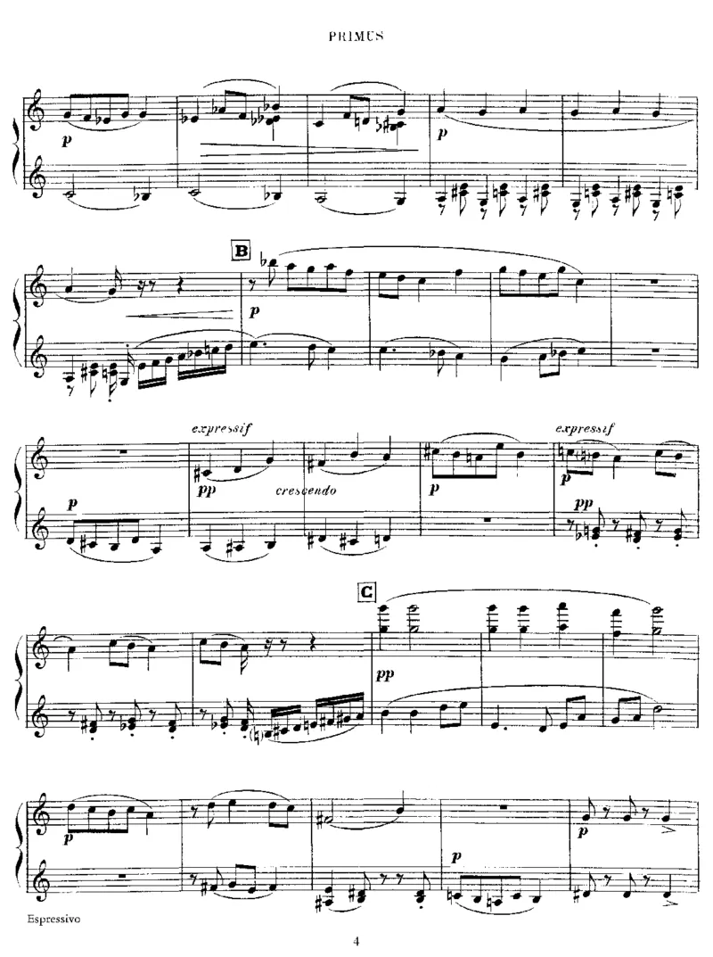 EnHabitdeCheval(4Hands)_一万首著名钢琴曲谱哈农贝多芬合集视频教学电子版高清无水印可打印_1古典钢琴知名音乐家谱_萨蒂钢琴谱全集_四手连弹