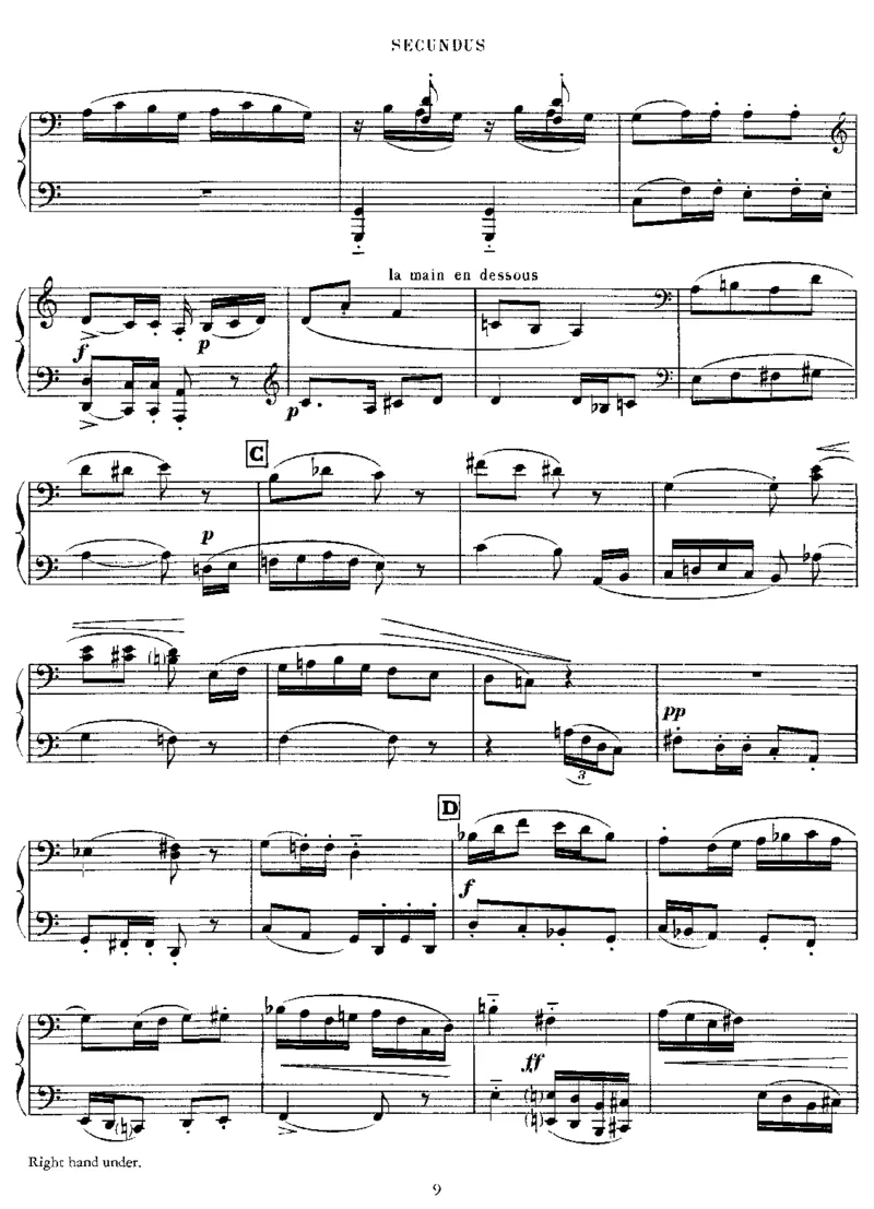 EnHabitdeCheval(4Hands)_一万首著名钢琴曲谱哈农贝多芬合集视频教学电子版高清无水印可打印_1古典钢琴知名音乐家谱_萨蒂钢琴谱全集_四手连弹