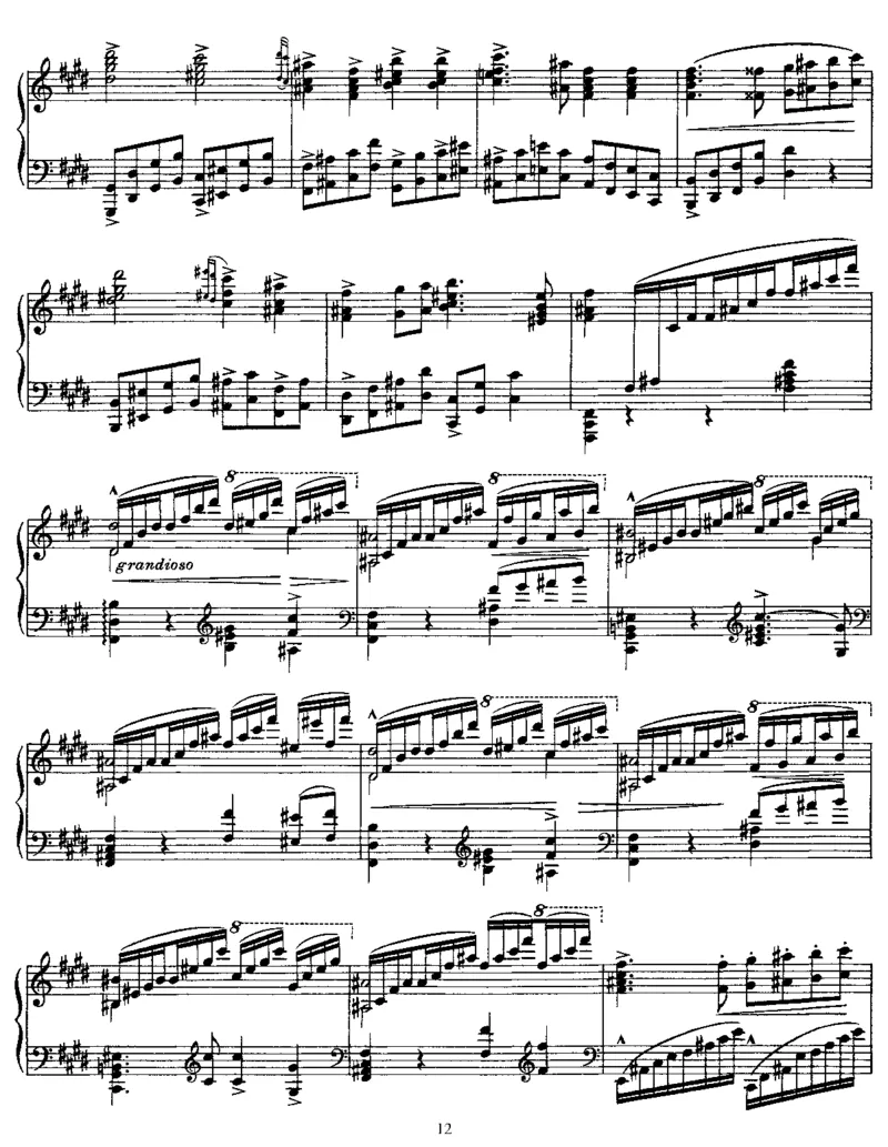 TannhauserOverture(Wagner)_一万首著名钢琴曲谱哈农贝多芬合集视频教学电子版高清无水印可打印_1古典钢琴知名音乐家谱_李斯特钢琴谱全集_改编瓦格纳