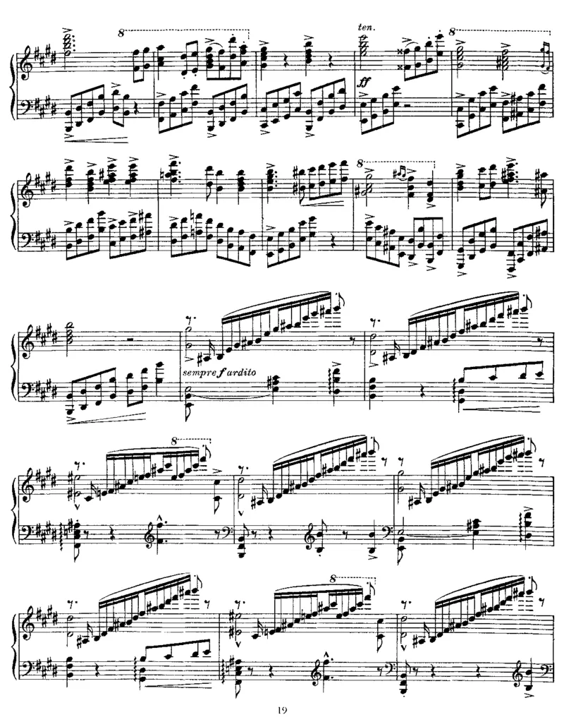 TannhauserOverture(Wagner)_一万首著名钢琴曲谱哈农贝多芬合集视频教学电子版高清无水印可打印_1古典钢琴知名音乐家谱_李斯特钢琴谱全集_改编瓦格纳