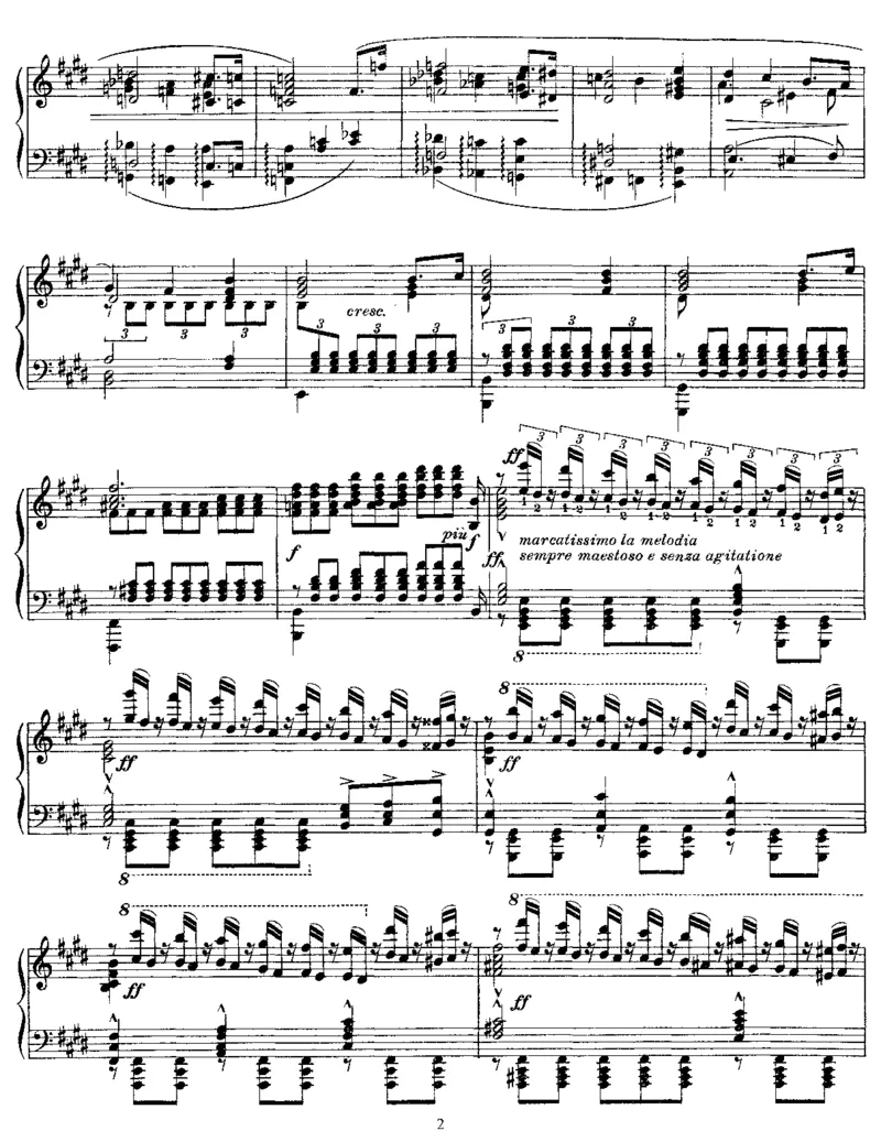 TannhauserOverture(Wagner)_一万首著名钢琴曲谱哈农贝多芬合集视频教学电子版高清无水印可打印_1古典钢琴知名音乐家谱_李斯特钢琴谱全集_改编瓦格纳