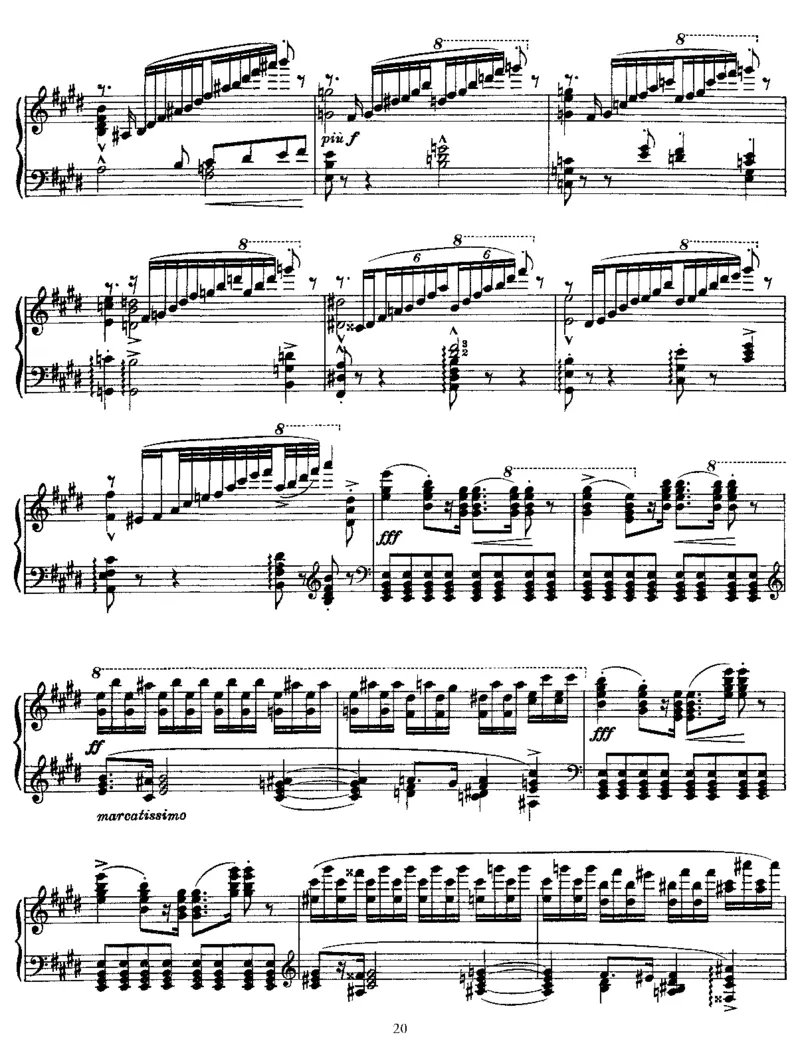 TannhauserOverture(Wagner)_一万首著名钢琴曲谱哈农贝多芬合集视频教学电子版高清无水印可打印_1古典钢琴知名音乐家谱_李斯特钢琴谱全集_改编瓦格纳