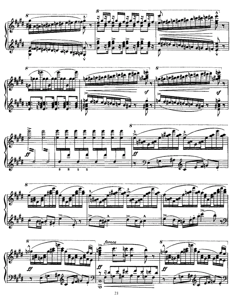 TannhauserOverture(Wagner)_一万首著名钢琴曲谱哈农贝多芬合集视频教学电子版高清无水印可打印_1古典钢琴知名音乐家谱_李斯特钢琴谱全集_改编瓦格纳