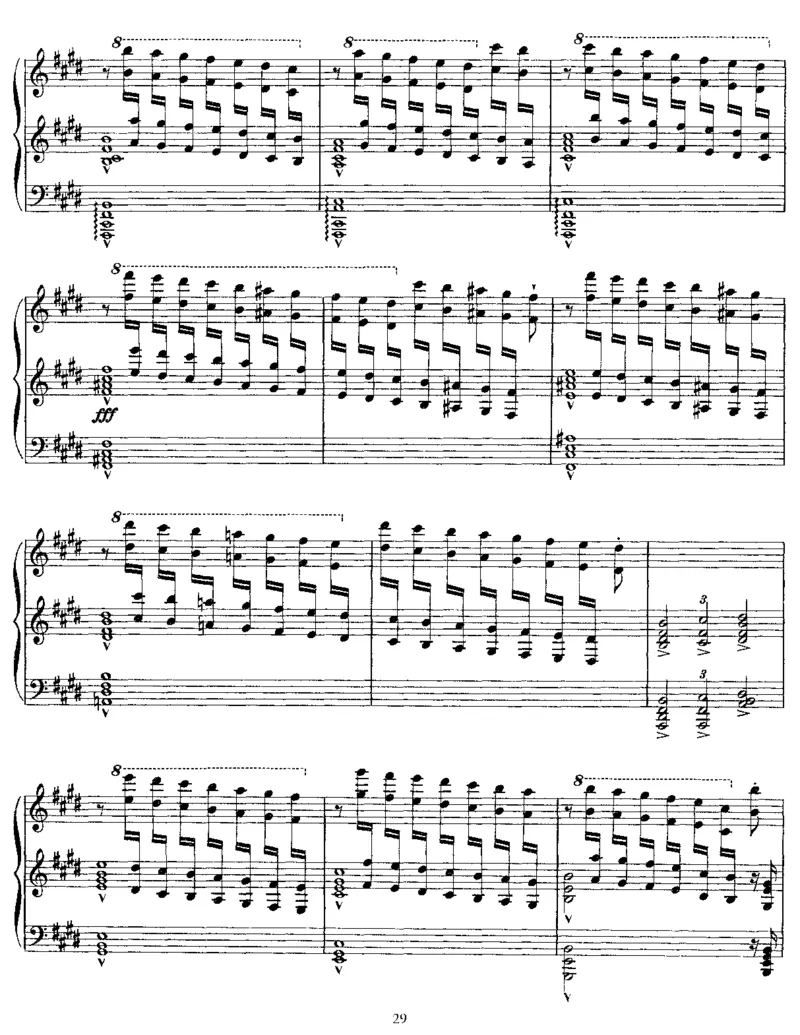 TannhauserOverture(Wagner)_一万首著名钢琴曲谱哈农贝多芬合集视频教学电子版高清无水印可打印_1古典钢琴知名音乐家谱_李斯特钢琴谱全集_改编瓦格纳