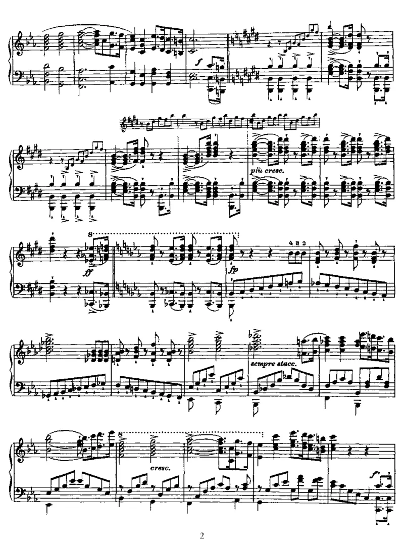 GoetheFestivalMarch_一万首著名钢琴曲谱哈农贝多芬合集视频教学电子版高清无水印可打印_1古典钢琴知名音乐家谱_李斯特钢琴谱全集_其他作品