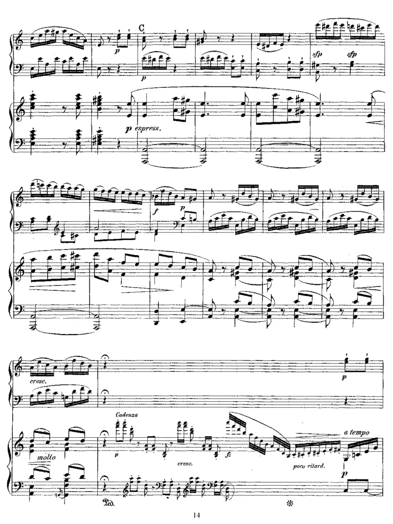 SonatainC,K545(Mozart)_一万首著名钢琴曲谱哈农贝多芬合集视频教学电子版高清无水印可打印_1古典钢琴知名音乐家谱_格里格钢琴谱全集_双钢琴