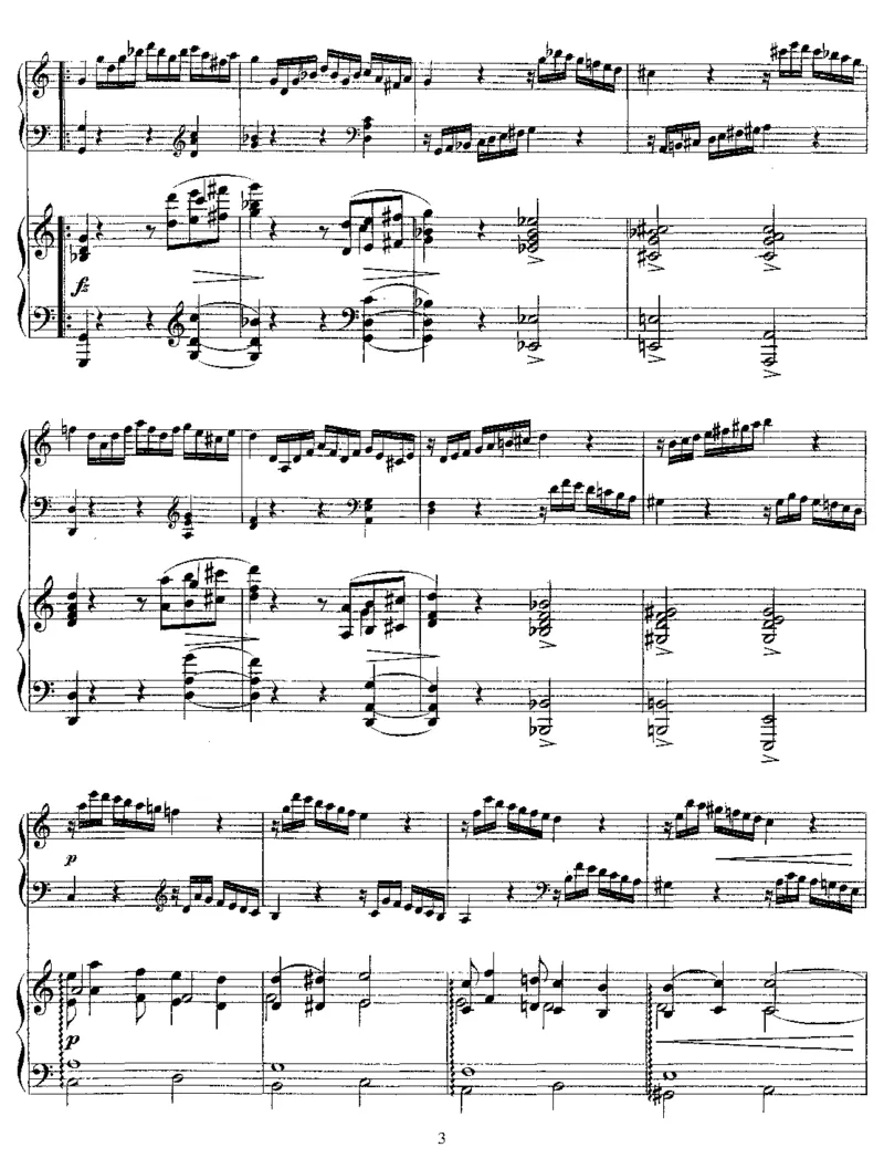 SonatainC,K545(Mozart)_一万首著名钢琴曲谱哈农贝多芬合集视频教学电子版高清无水印可打印_1古典钢琴知名音乐家谱_格里格钢琴谱全集_双钢琴