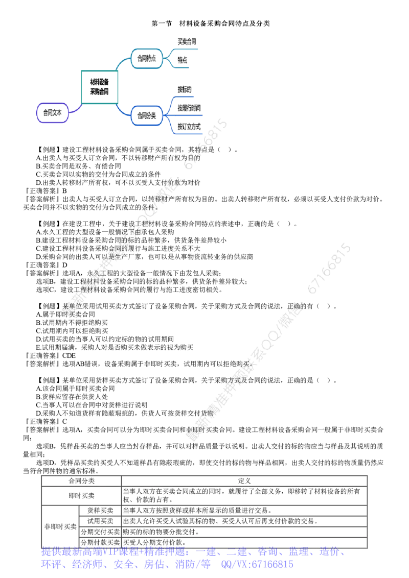 WM_08-第01讲　建设工程材料设备采购合同管理（一）_监理工程师_2025监理工程师_2025年监理工程师-各大机构_2025年监理-合同_机构2-JG_02.习题班-尹.嘉_讲义