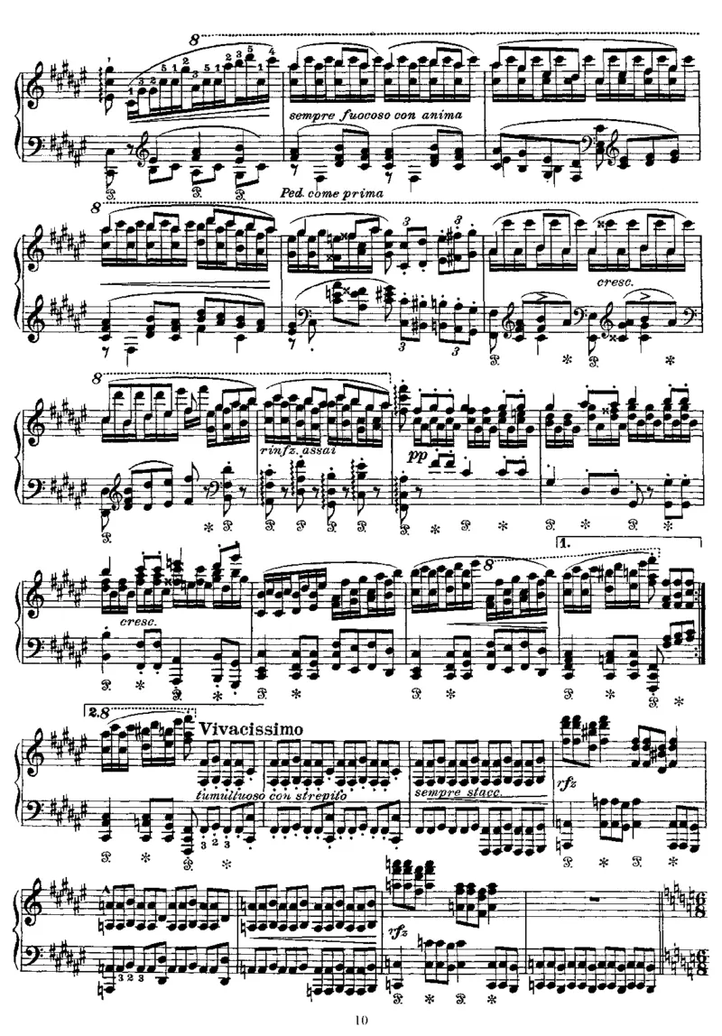 MarchinC(Schubert)_一万首著名钢琴曲谱哈农贝多芬合集视频教学电子版高清无水印可打印_1古典钢琴知名音乐家谱_李斯特钢琴谱全集_改编舒伯特