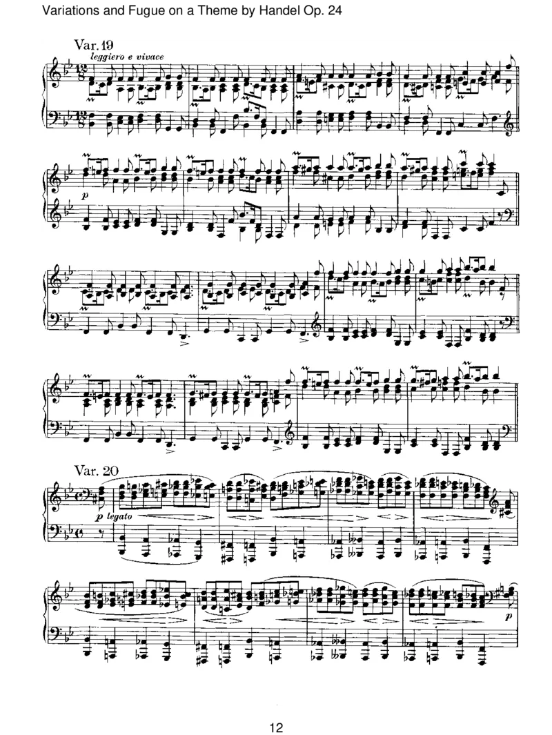 VariationsandFugueonaThemebyHandelOp.24_一万首著名钢琴曲谱哈农贝多芬合集视频教学电子版高清无水印可打印_1古典钢琴知名音乐家谱_勃拉姆斯钢琴谱全集_II.Variations