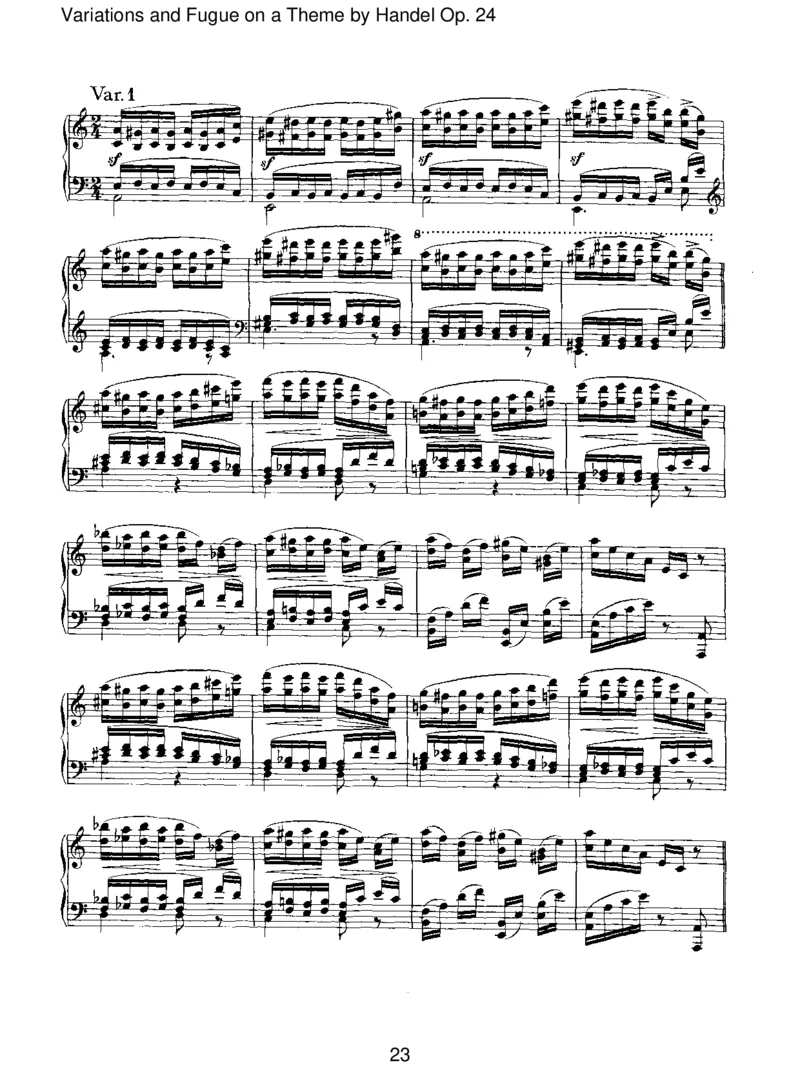 VariationsandFugueonaThemebyHandelOp.24_一万首著名钢琴曲谱哈农贝多芬合集视频教学电子版高清无水印可打印_1古典钢琴知名音乐家谱_勃拉姆斯钢琴谱全集_II.Variations