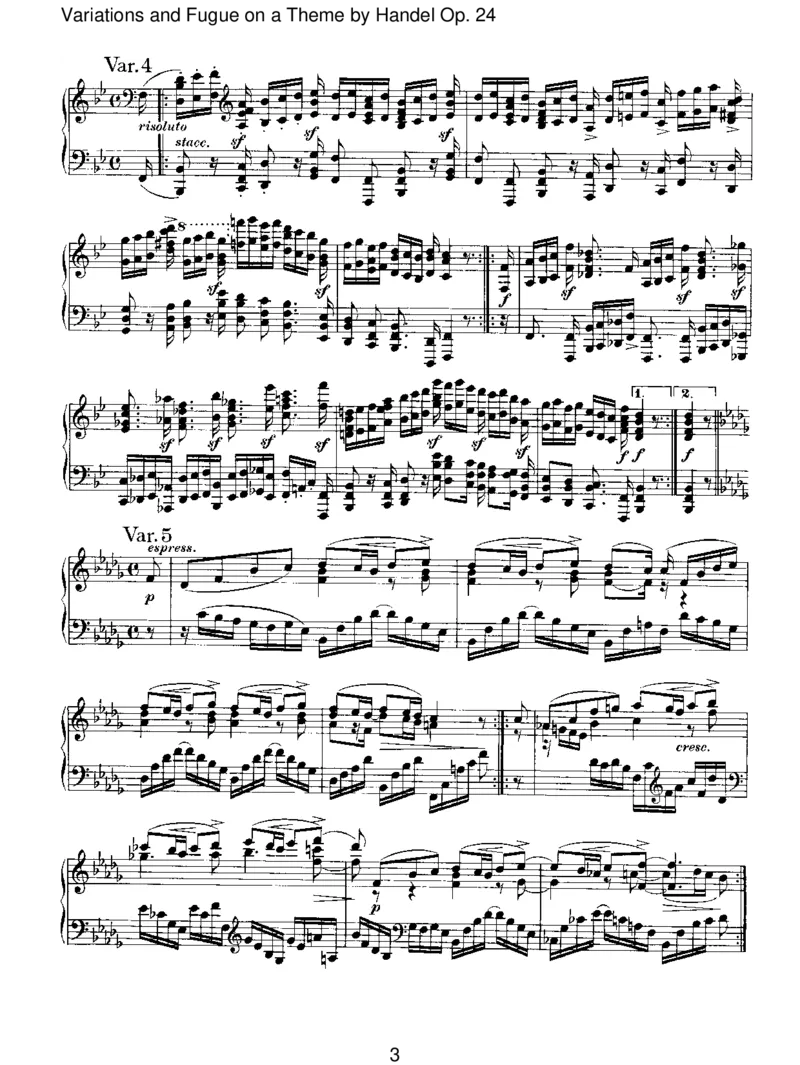 VariationsandFugueonaThemebyHandelOp.24_一万首著名钢琴曲谱哈农贝多芬合集视频教学电子版高清无水印可打印_1古典钢琴知名音乐家谱_勃拉姆斯钢琴谱全集_II.Variations