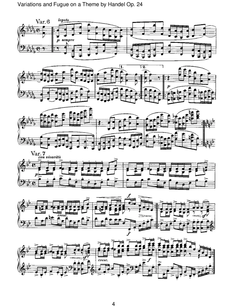 VariationsandFugueonaThemebyHandelOp.24_一万首著名钢琴曲谱哈农贝多芬合集视频教学电子版高清无水印可打印_1古典钢琴知名音乐家谱_勃拉姆斯钢琴谱全集_II.Variations