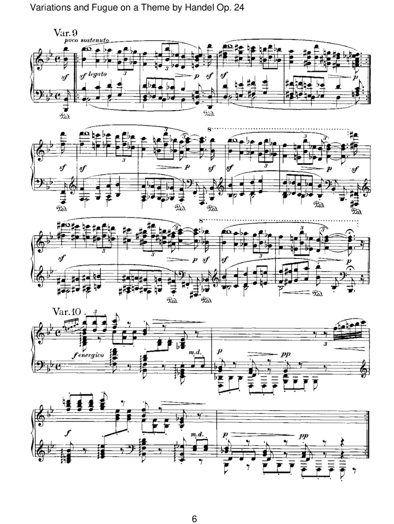 VariationsandFugueonaThemebyHandelOp.24_一万首著名钢琴曲谱哈农贝多芬合集视频教学电子版高清无水印可打印_1古典钢琴知名音乐家谱_勃拉姆斯钢琴谱全集_II.Variations