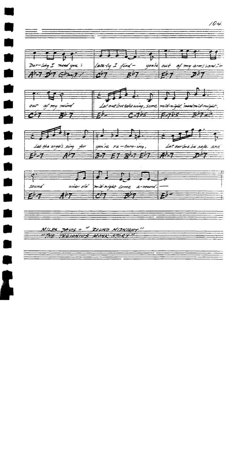 TheRealVocalBookVolume-2_一万首著名钢琴曲谱哈农贝多芬合集视频教学电子版高清无水印可打印_07各风格钢琴谱合集_JazzPiano_原版钢琴教材附音频