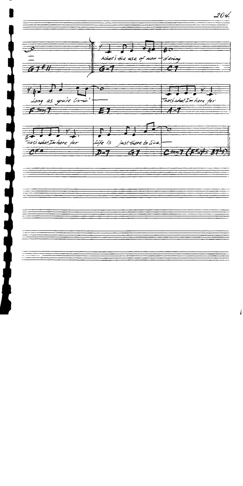 TheRealVocalBookVolume-2_一万首著名钢琴曲谱哈农贝多芬合集视频教学电子版高清无水印可打印_07各风格钢琴谱合集_JazzPiano_原版钢琴教材附音频