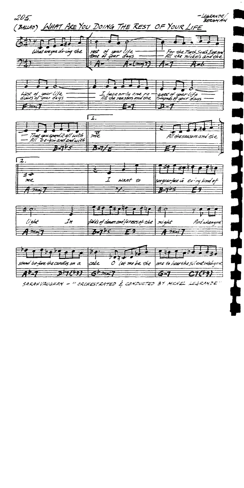 TheRealVocalBookVolume-2_一万首著名钢琴曲谱哈农贝多芬合集视频教学电子版高清无水印可打印_07各风格钢琴谱合集_JazzPiano_原版钢琴教材附音频