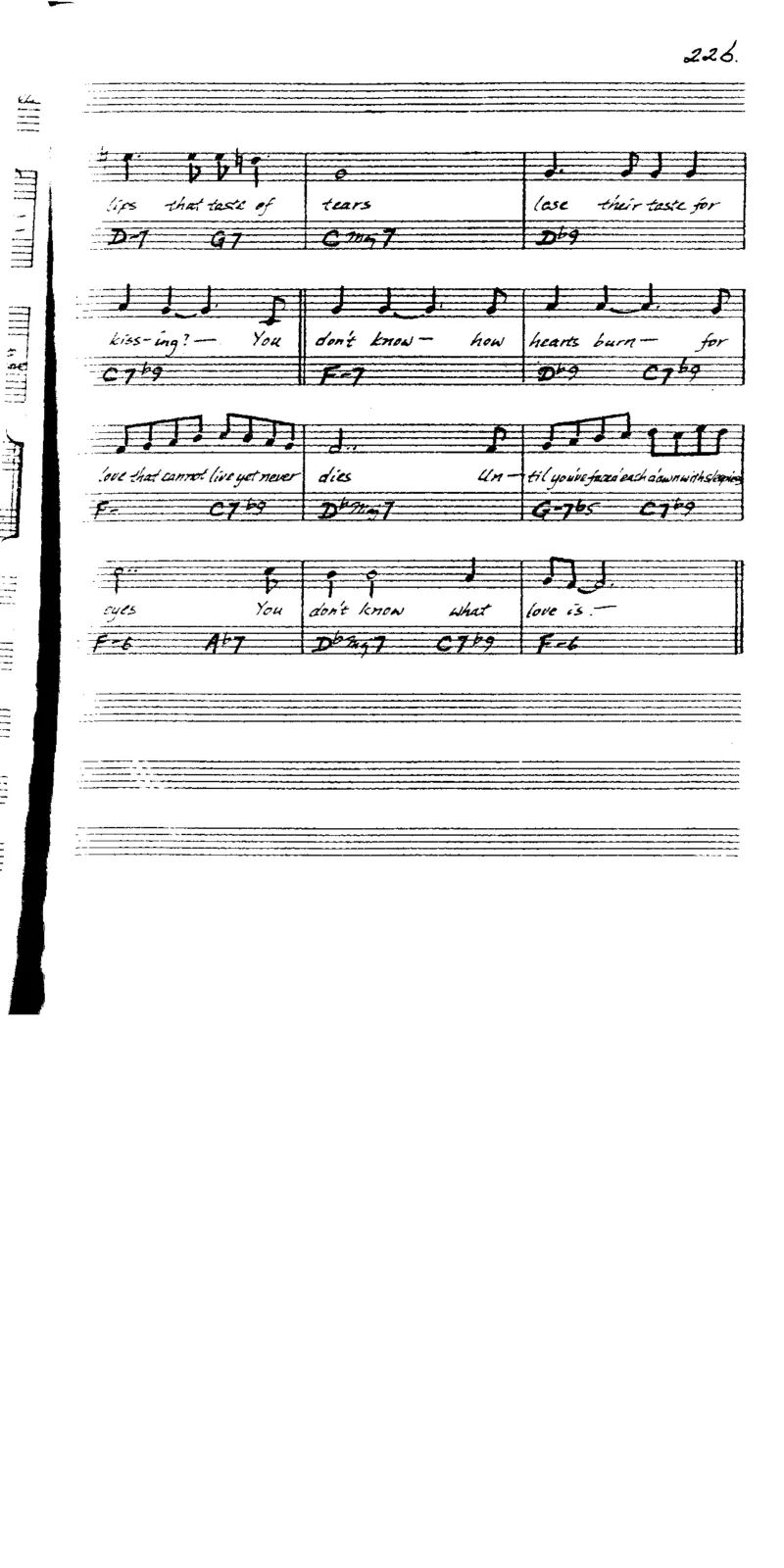 TheRealVocalBookVolume-2_一万首著名钢琴曲谱哈农贝多芬合集视频教学电子版高清无水印可打印_07各风格钢琴谱合集_JazzPiano_原版钢琴教材附音频