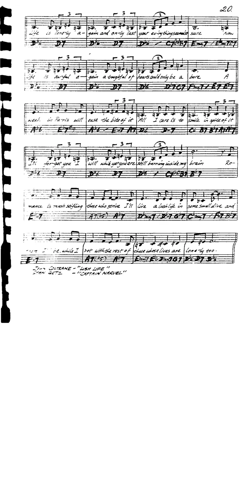 TheRealVocalBookVolume-2_一万首著名钢琴曲谱哈农贝多芬合集视频教学电子版高清无水印可打印_07各风格钢琴谱合集_JazzPiano_原版钢琴教材附音频