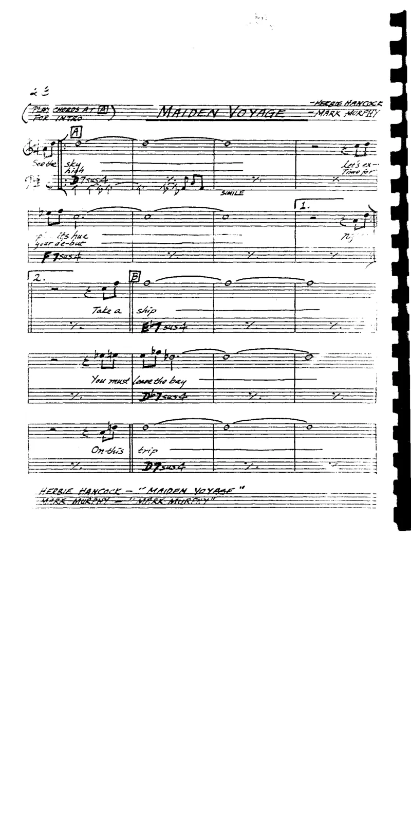 TheRealVocalBookVolume-2_一万首著名钢琴曲谱哈农贝多芬合集视频教学电子版高清无水印可打印_07各风格钢琴谱合集_JazzPiano_原版钢琴教材附音频