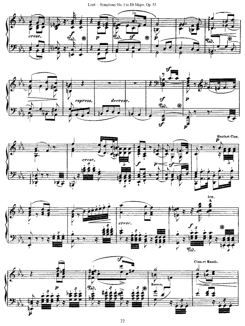 Liszt-Beethoven-Symphony-3_一万首著名钢琴曲谱哈农贝多芬合集视频教学电子版高清无水印可打印_1古典钢琴知名音乐家谱_超高难度钢琴谱