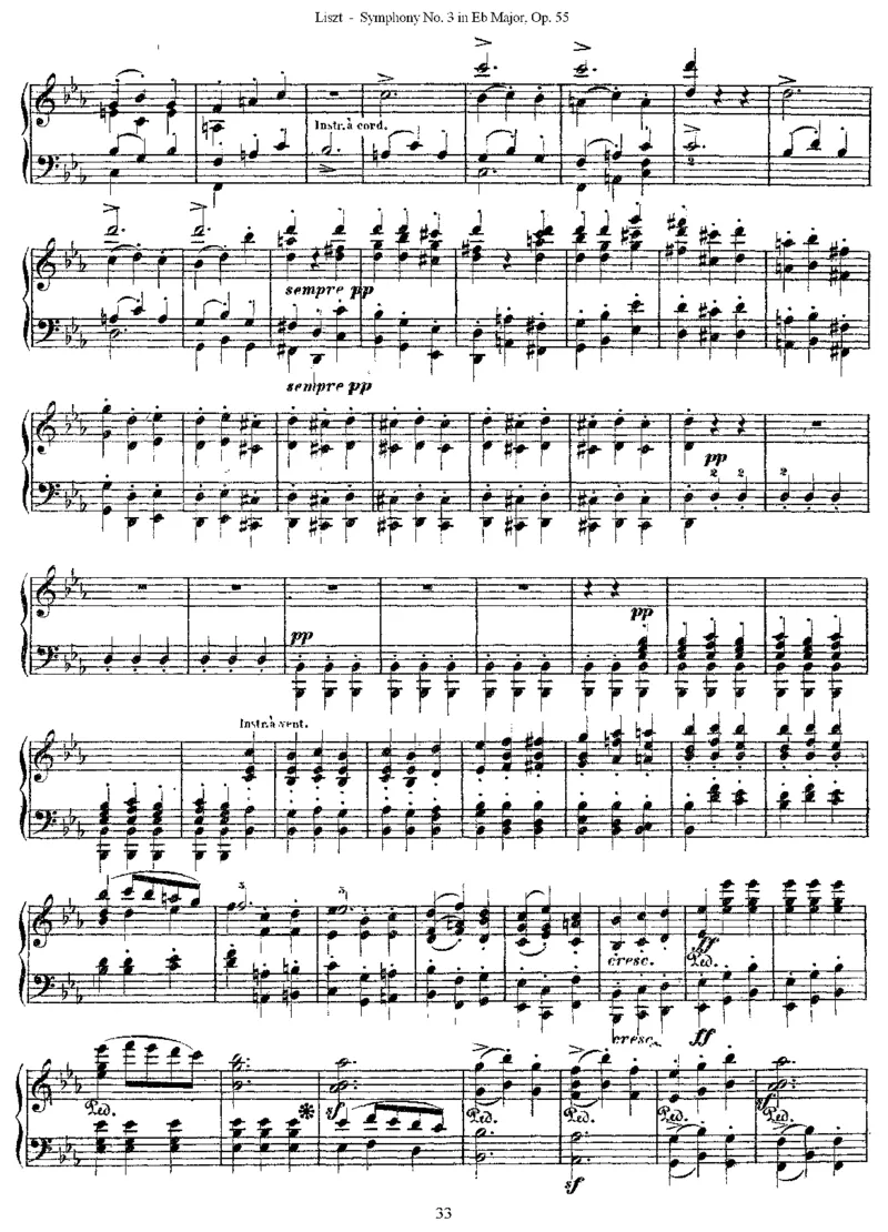 Liszt-Beethoven-Symphony-3_一万首著名钢琴曲谱哈农贝多芬合集视频教学电子版高清无水印可打印_1古典钢琴知名音乐家谱_超高难度钢琴谱