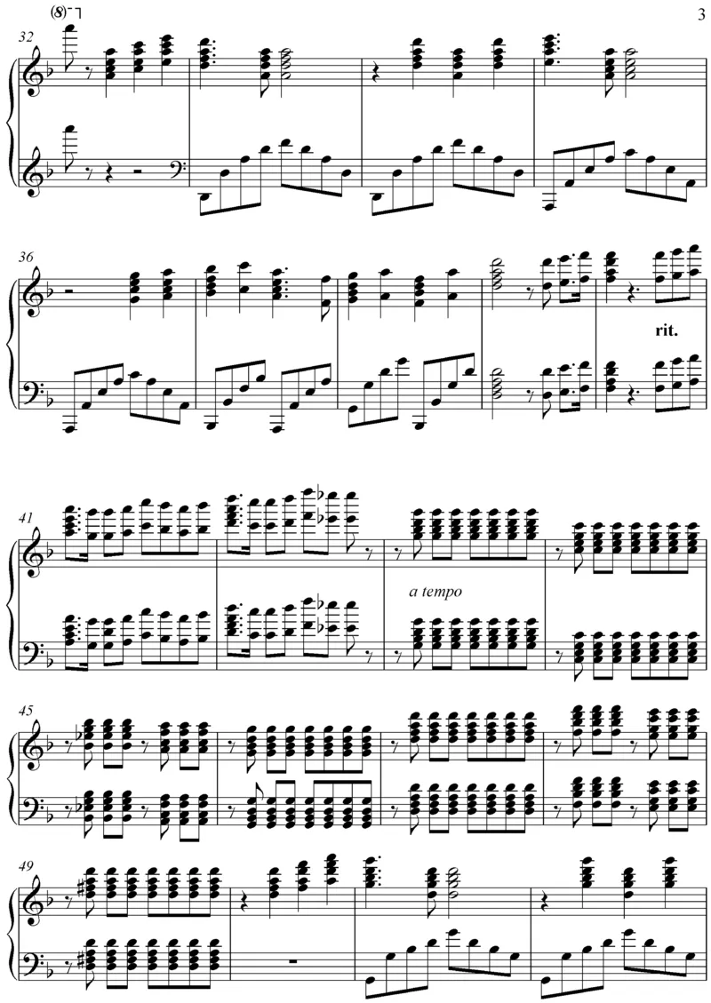 exodus出埃及记_一万首著名钢琴曲谱哈农贝多芬合集视频教学电子版高清无水印可打印_02现代钢琴谱合集_马克西姆钢琴谱全集