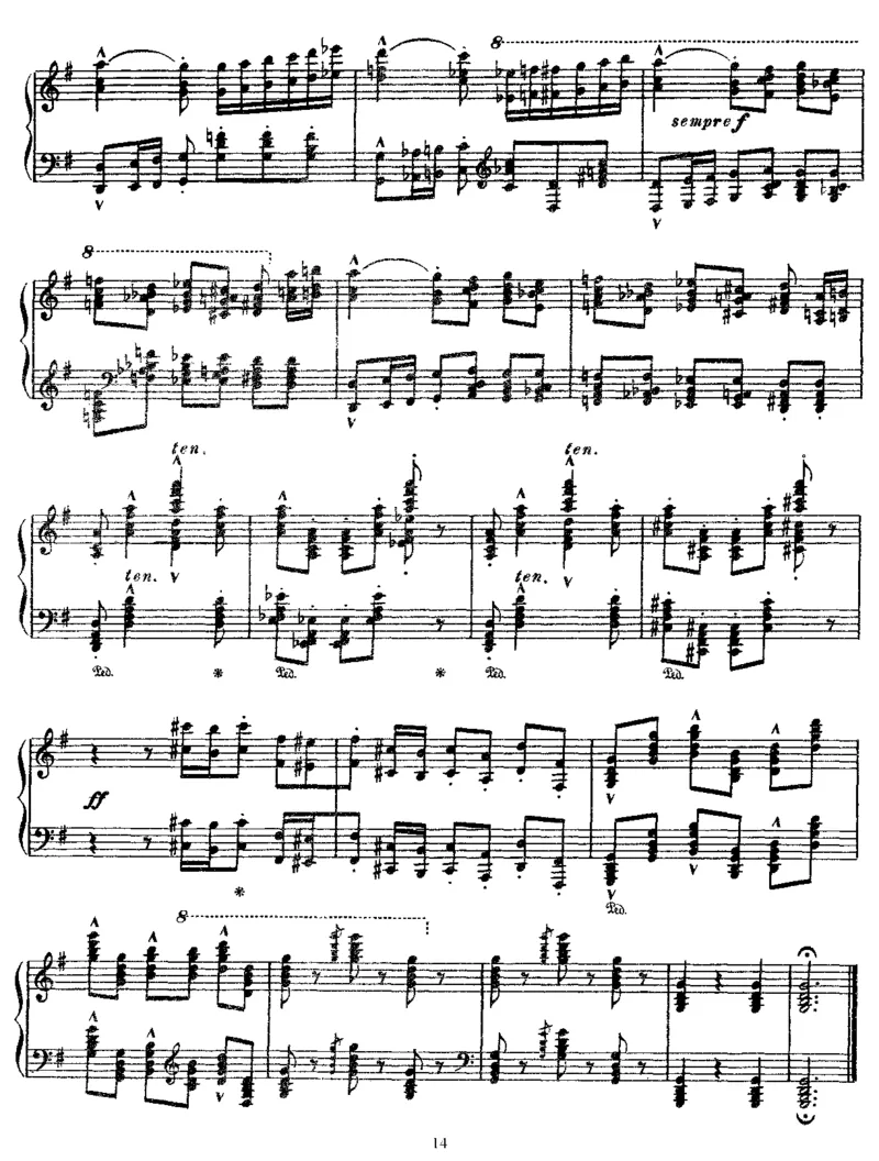 PolonaisefromEugeneOnegin(Tchaikovsky)_一万首著名钢琴曲谱哈农贝多芬合集视频教学电子版高清无水印可打印_1古典钢琴知名音乐家谱_李斯特钢琴谱全集_改编其他人