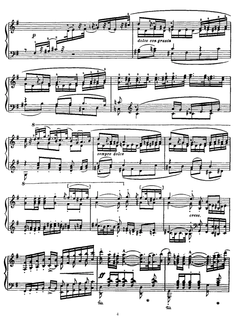 PolonaisefromEugeneOnegin(Tchaikovsky)_一万首著名钢琴曲谱哈农贝多芬合集视频教学电子版高清无水印可打印_1古典钢琴知名音乐家谱_李斯特钢琴谱全集_改编其他人