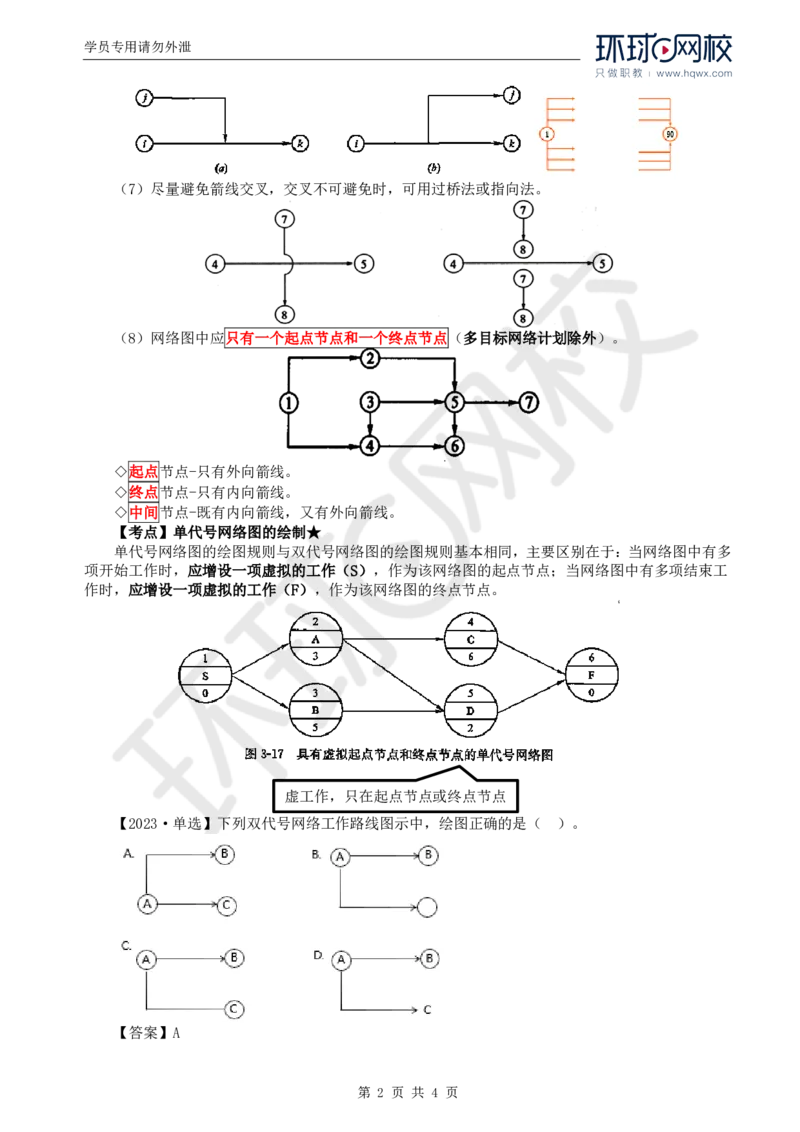 WM_06.进度：第三章第二节网络图的绘制_监理工程师_2025监理工程师_2025年监理工程师-各大机构_2025年监理-土建目标_机构1-HQ_01.HQ精讲班-李.娜_讲义