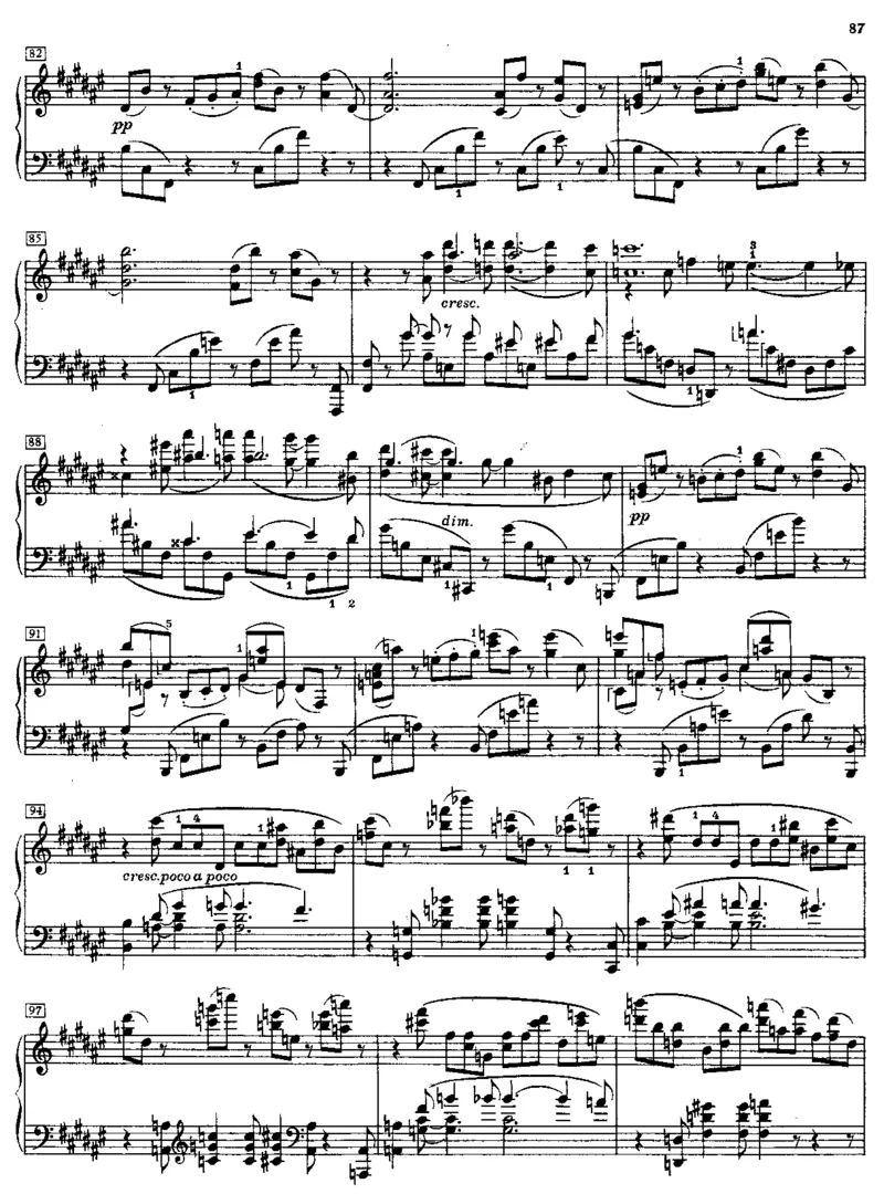 PianoSonataNo4inF#,Op30_一万首著名钢琴曲谱哈农贝多芬合集视频教学电子版高清无水印可打印_1古典钢琴知名音乐家谱_斯克里亚宾钢琴谱全集_奏鸣曲