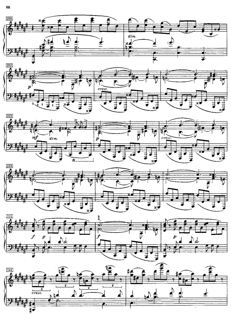 PianoSonataNo4inF#,Op30_一万首著名钢琴曲谱哈农贝多芬合集视频教学电子版高清无水印可打印_1古典钢琴知名音乐家谱_斯克里亚宾钢琴谱全集_奏鸣曲